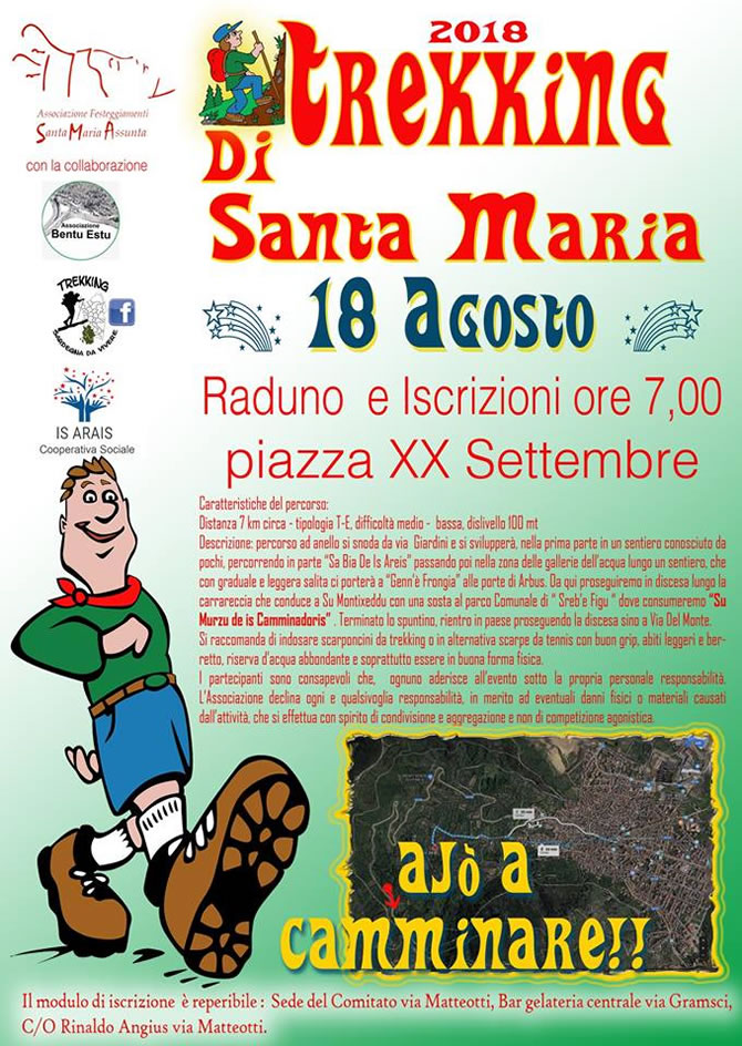 Trekking Guspini 2018